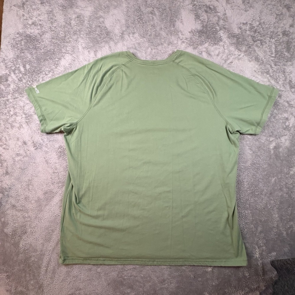 LOT OF 2 Men's 2XL Green & Gray Carhartt Short Sleeve T Shirts SEE DESCRIPTION - Picture 4 of 8
